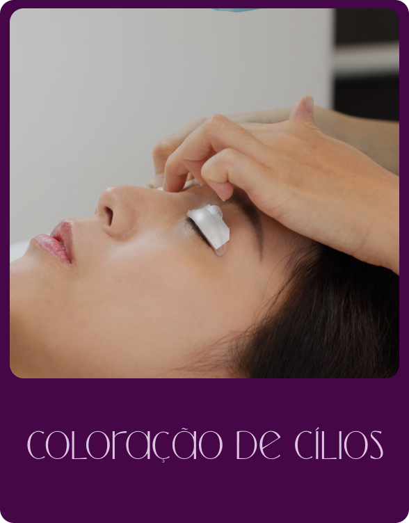 coloraçao de cilios